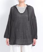 バスケットフルメッシュ　セーラープルオーバー