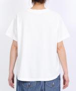 ラフィ天竺 プリントTシャツ(アルファベット)