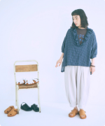 ラフィ天竺 プリントTシャツ(アルファベット)