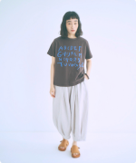 ラフィ天竺 プリントTシャツ(アルファベット)