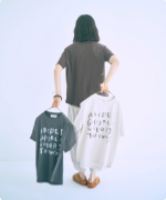 ラフィ天竺 プリントTシャツ(アルファベット)