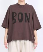 ラフィ天竺 プリントTシャツ(BON.)