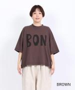 ラフィ天竺 プリントTシャツ(BON.)