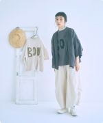 ラフィ天竺 プリントTシャツ(BON.)