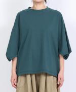 コットンBD度詰め天竺　マトンスリーブT