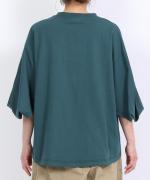 コットンBD度詰め天竺　マトンスリーブT