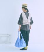 コットンBD度詰め天竺　マトンスリーブT