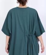 コットンBD度詰め天竺　サイドリボンプルオーバー