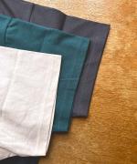 コットンBD度詰め天竺　サイドリボンプルオーバー