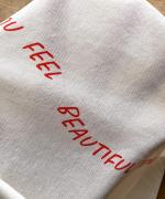 DEPEND天竺　プリント裾ラウンドT