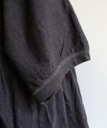 綿麻フィールド天竺　ギャザープルオーバー