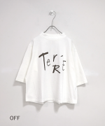 ラフィ天竺 プリントTシャツ（Terre）