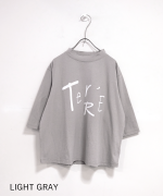 ラフィ天竺 プリントTシャツ（Terre）