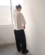 ラフィ天竺 プリントTシャツ（Terre）