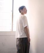 コットンBD度詰め天竺 プリントTシャツ