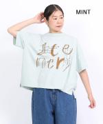 コットンBD度詰め天竺 プリントTシャツ