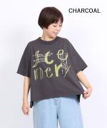 コットンBD度詰め天竺 プリントTシャツ