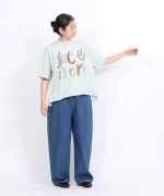 コットンBD度詰め天竺 プリントTシャツ