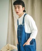 ラフィ天竺　7分袖プリントT（On my WAY）