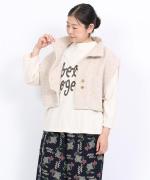 ラフィ天竺　7分袖プリントT（better together）