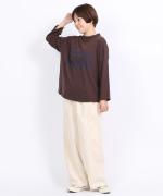 ラフィ天竺　7分袖プリントT（better together）