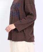 ラフィ天竺　7分袖プリントT（better together）