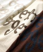 ラフィ天竺　7分袖プリントT（better together）