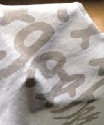 ラフィ天竺　7分袖プリントT（better together）