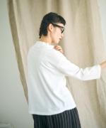 ラフィ天竺　7分袖プリントT（better together）