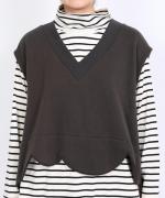 スプリング裏毛　ベスト