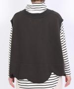 スプリング裏毛　ベスト