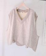 スプリング裏毛　ベスト