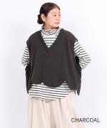 スプリング裏毛　ベスト