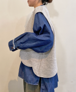 スプリング裏毛　ベスト