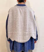 スプリング裏毛　ベスト