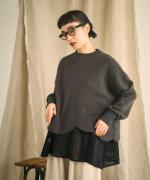 スプリング裏毛　プルオーバー