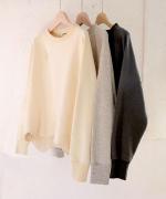 スプリング裏毛　プルオーバー