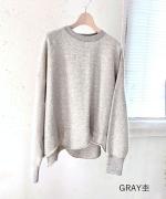 スプリング裏毛　プルオーバー