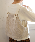 シープパイル　2wayビスチェ