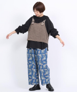 シープパイル　2wayビスチェ