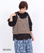 シープパイル　2wayビスチェ