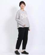 ラフィ天竺②　長袖プリントT(SUN)