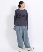 ラフィ天竺②　長袖プリントT(SUN)