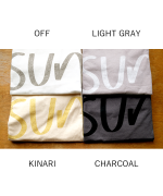 ラフィ天竺②　長袖プリントT(SUN)