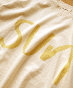 ラフィ天竺②　長袖プリントT(SUN)