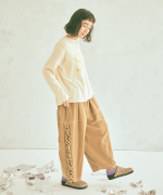 ラフィ天竺②　長袖プリントT(SUN)