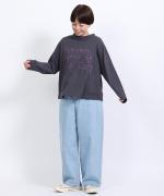 ラフィ天竺②　長袖プリントT(Everybody want to Be a CaT)