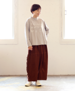 ラフィ天竺②　長袖プリントT(Everybody want to Be a CaT)