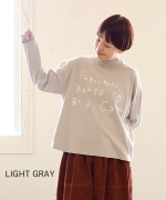 ラフィ天竺②　長袖プリントT(Everybody want to Be a CaT)