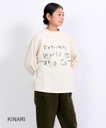 ラフィ天竺②　長袖プリントT(Everybody want to Be a CaT)